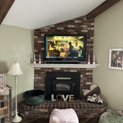 Sony Bravia TV With Apple Box