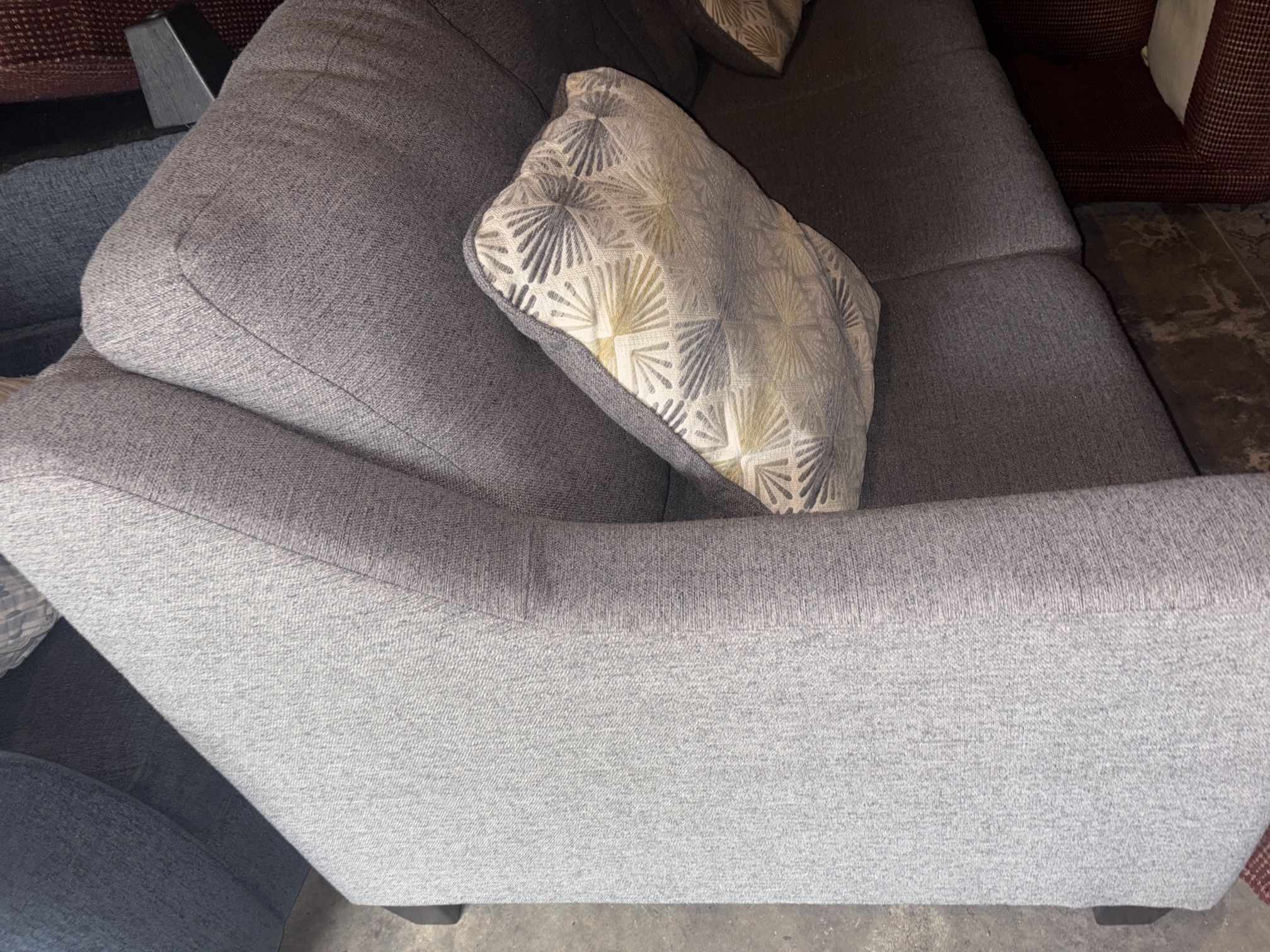 Couch With Pillows Great Condition
