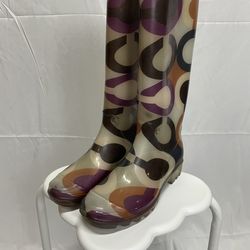 Coach rain boots