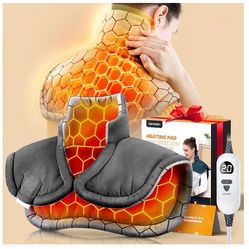 Lenmen Graphene Heating Pad – Fast Heating Weighted Wrap for Neck & Back