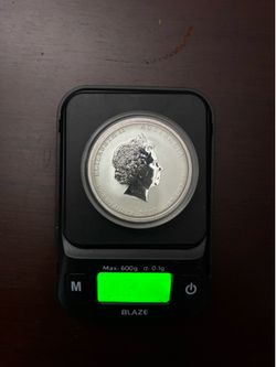 Australian Lunar Series II "Year of the Tiger" 1/2 oz Silver Bullion Coin