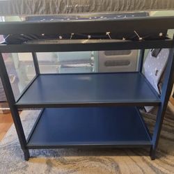 Suite Bebe Riley Changing Table + Hanging Diaper Organizer (Navy)