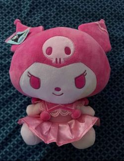 Sanrio Kuromi Pink Plush Stuffed Toy