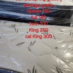 Mattress Pilow Top New 