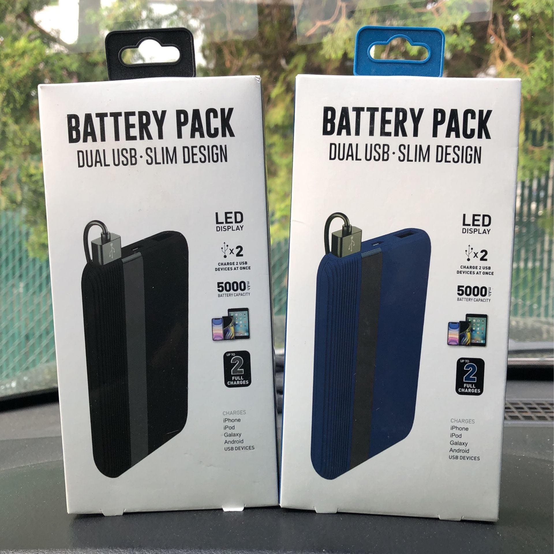 Portable battery pack