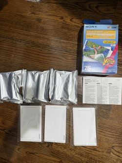 NEW Sony SVM-75LS Photo Paper & Print Cartridge Pack – 75 Prints