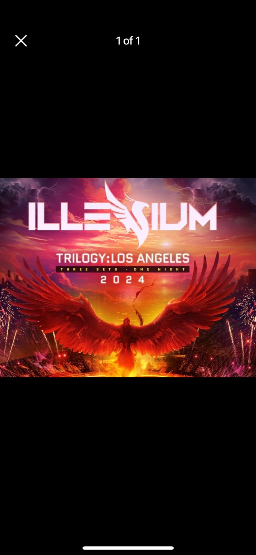 Illenium Floor Tickets For Saturday