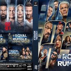 Wwe Royal Rumble 2025 With Countdown W/dvd Case