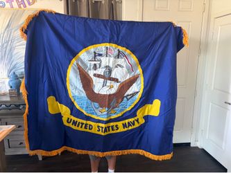Vintage United States Navy Banner