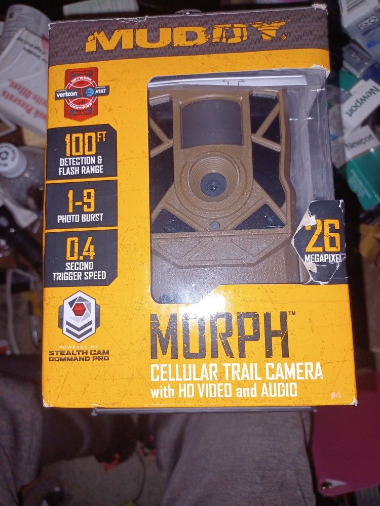 Muddy 100ft Cellular Trail Camera26 Megapixels
