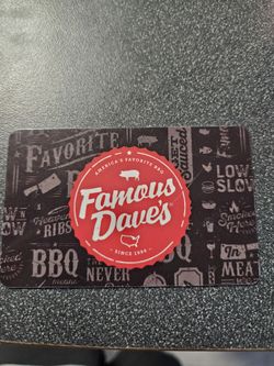 FAMOUS DAVES 