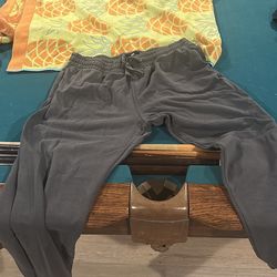 H&M regular fit darkened grey sweatpants