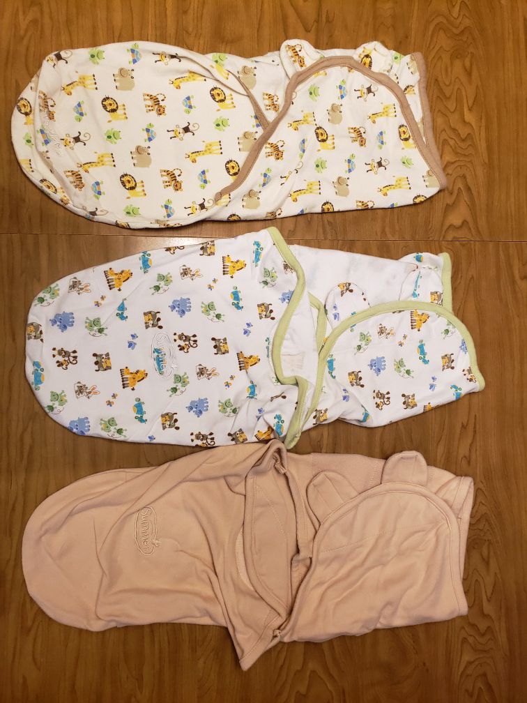 Qty. 3 Summer SwaddleMe - O to 4 Months