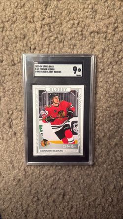 Connor Bedard Rookie Graded 9