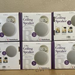 Ceiling Speakers (6)