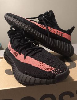 Adidas Yeezy Red Stripe size 8.5