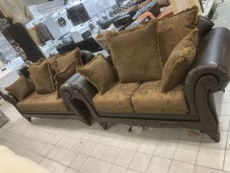 New sofa and loveseat