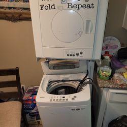 Haier Washer And Dryer (Dryer Don't Heat Up)