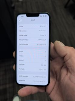 Iphone 14 locked to Tmobile 128 gb