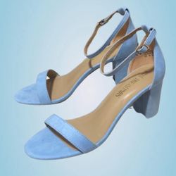 Baby Blue High Heels