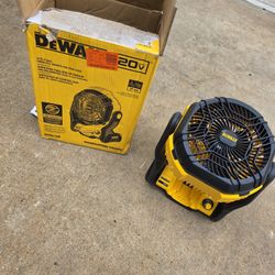 Dewalt 20v Fan New Only Tool $120 Price FIRM = Nueva Solo Herramienta PRECIO FIRME $120