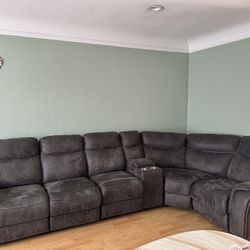 Sofa with an opening mechanism