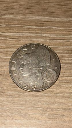 64% Silver Austrian 10 Schilling