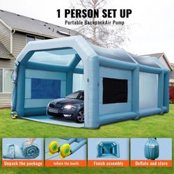 Inflatable Paint Booth,