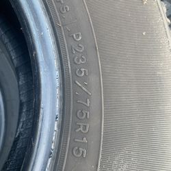 235/75/15 Goodyear Wrangler Tires