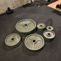 Troy Olympic Weight Plates