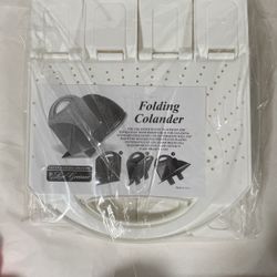 Folding Colander Lori Grenier (Shark Tank) New