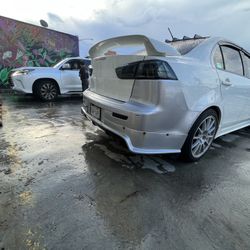 OEM Mitsubishi Lancer Back Bumper With Diffuser 