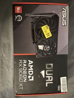 ASUS Dual Radeon RX 9060 XT 16GB - Open Box (Brand New / Unused)