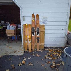 Antique Water Skis