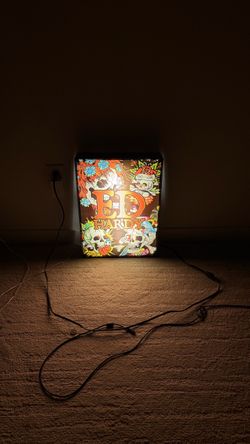 Ed Hardy Illuminated Light Box Sign