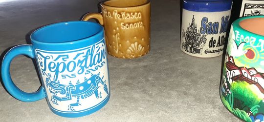 MEXICO cups ( Hand Painted SOLD)