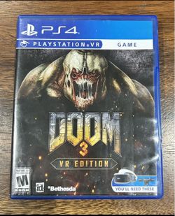 Doom 3 VR Edition PS4 Game