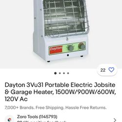 DAYTON CONVECTION HEATER 