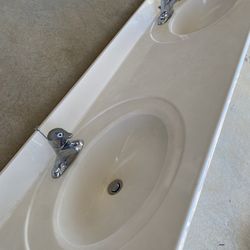 Bathroom Double Sinktop!