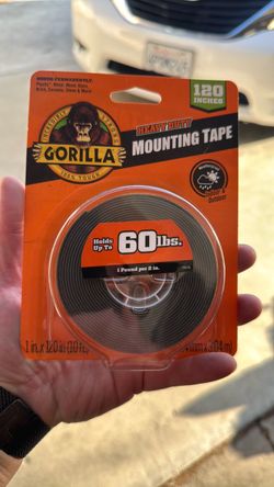 Gorilla Heavy Duty Mounting Tape 120 Inches