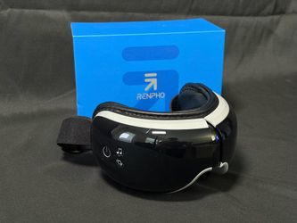 Renpho Eyeris Bluetooth Eye Massager - Heated Eye Mask for Head Tension, Eye Strain, Screen Fatigue