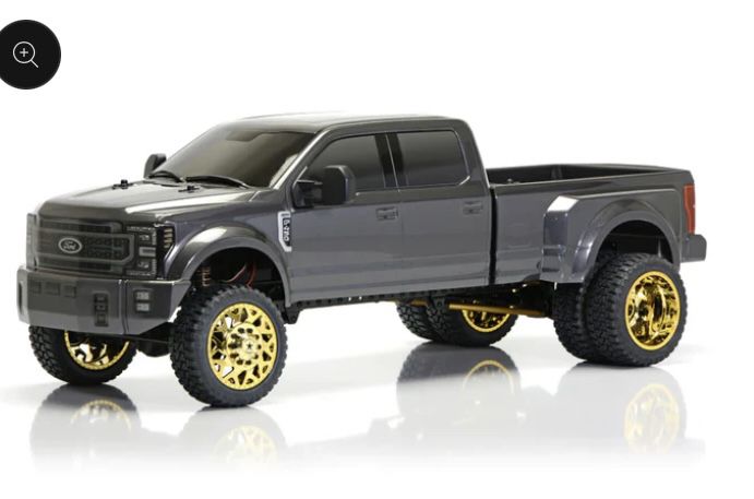 FORD F-450 SD KGI WHEEL EDITION 1/10 4WD RTR (red Candy Apple And Grey Titanium) CUSTOM TRUCK DL-SERIES 