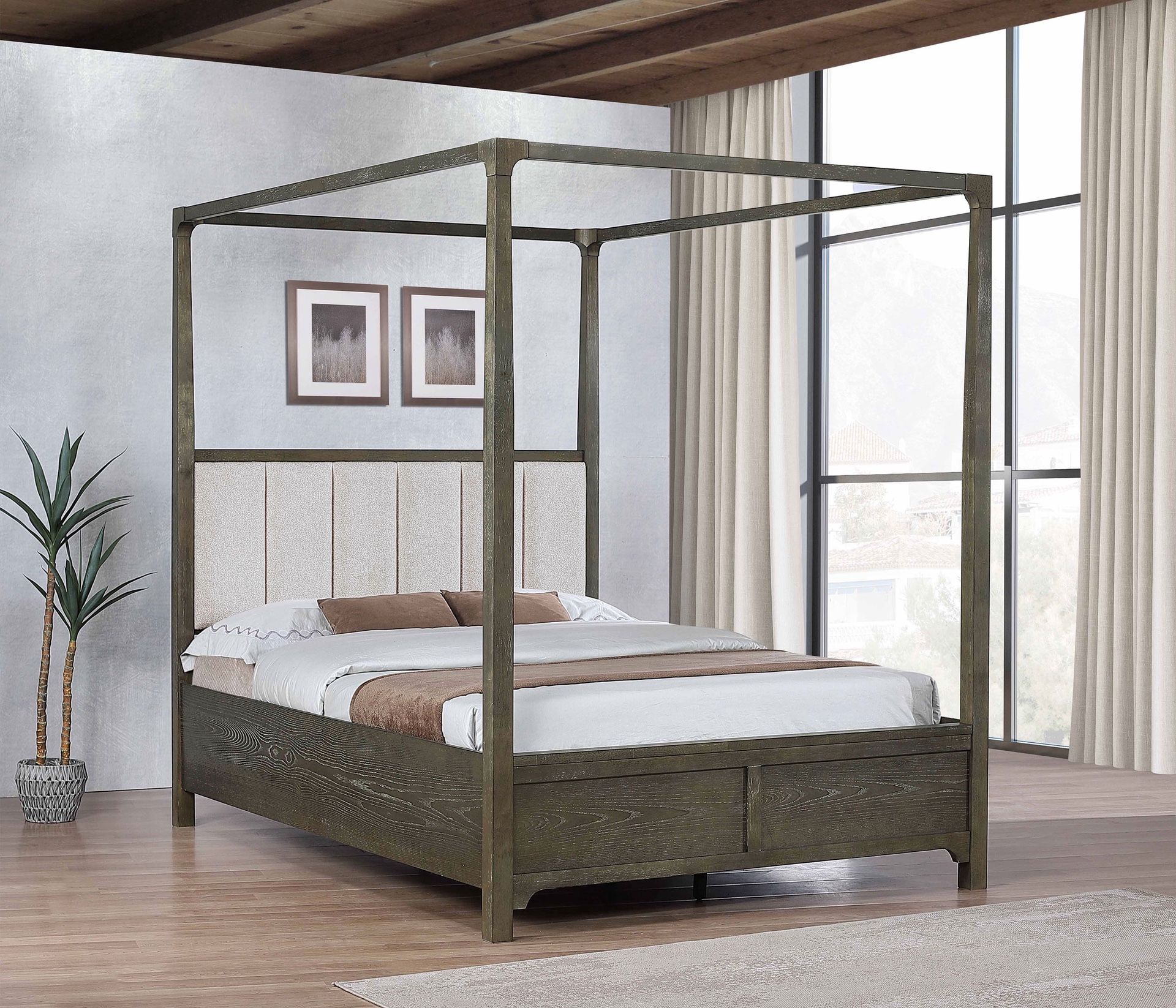 Canopy Bed - Queen & King Size Bed