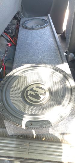 I have a pair 12s  400 watts rms
