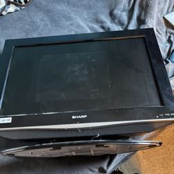 sharp tv with dvd player 26 inches