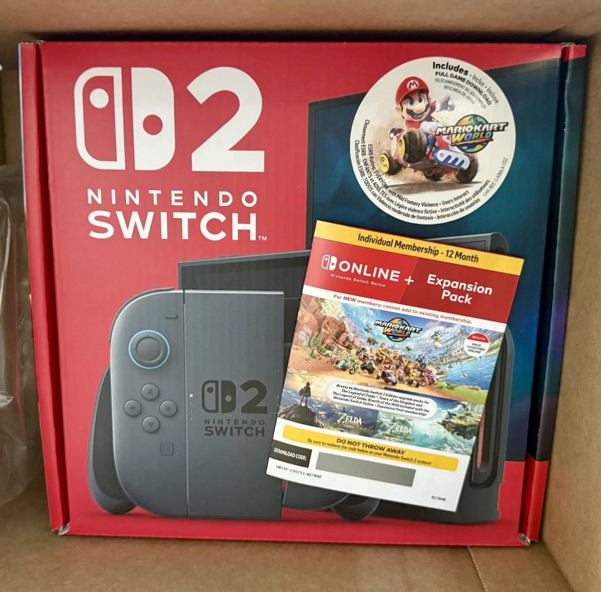 Nintendo Switch 2 + Mario Kart Bundle