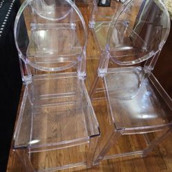 Clear Dining Chairs 25 inch Height Chairs