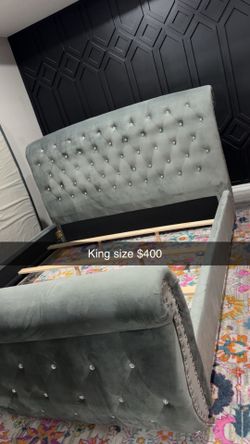 King Bed/Nightstand (New condition)