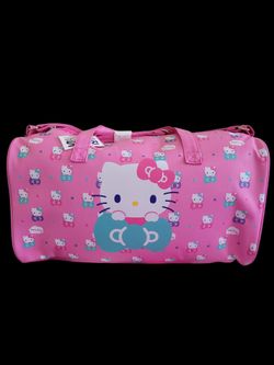 Hello Kitty Hot Pink Duffel Bag