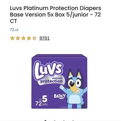Luvs Size 5 